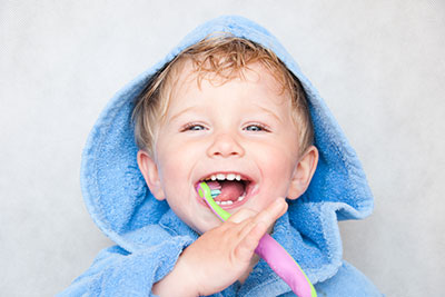 здоровые зубы ребенка